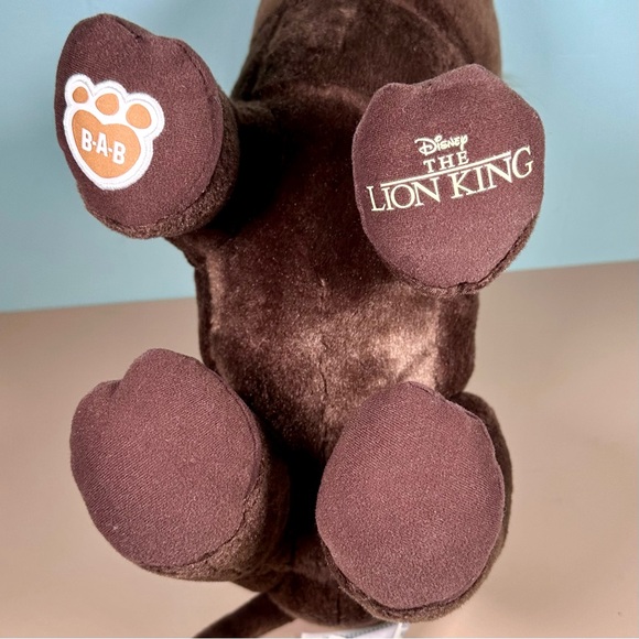 Disney BAB Build A Bear Pumbaa Warthog The Lion King 16” Plush Stuffed Animal - Picture 8 of 12